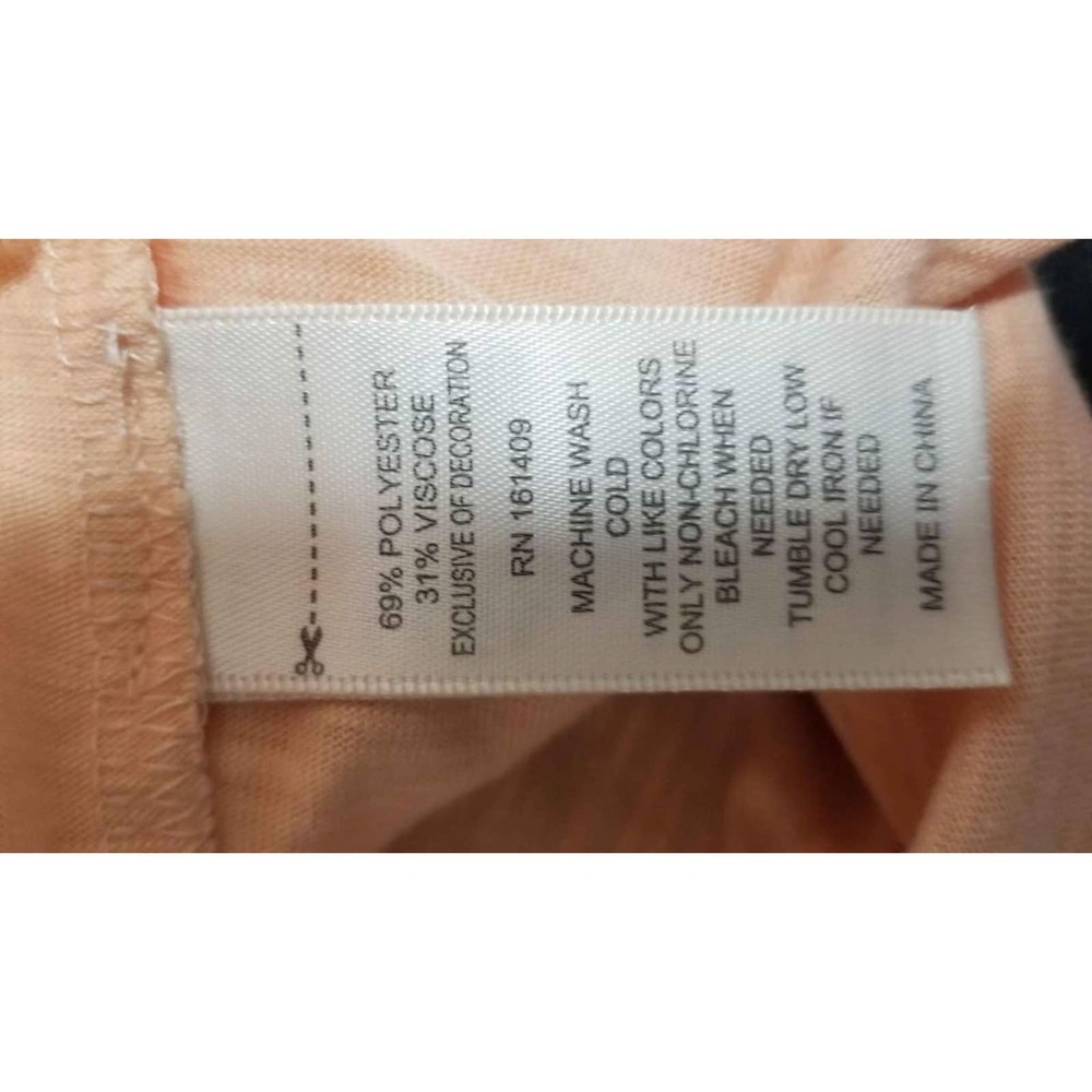 Nwt Women's Greige Pink And Peach Super Soft XL Cotton Blouses - Picture 5 of 8